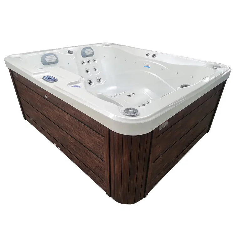 Triglav Luxury 3-4 Seater Spa Hot Tub – White Pearlescent