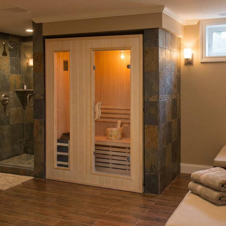 Classic Steam 3 Person Indoor Sauna by Centuraheat