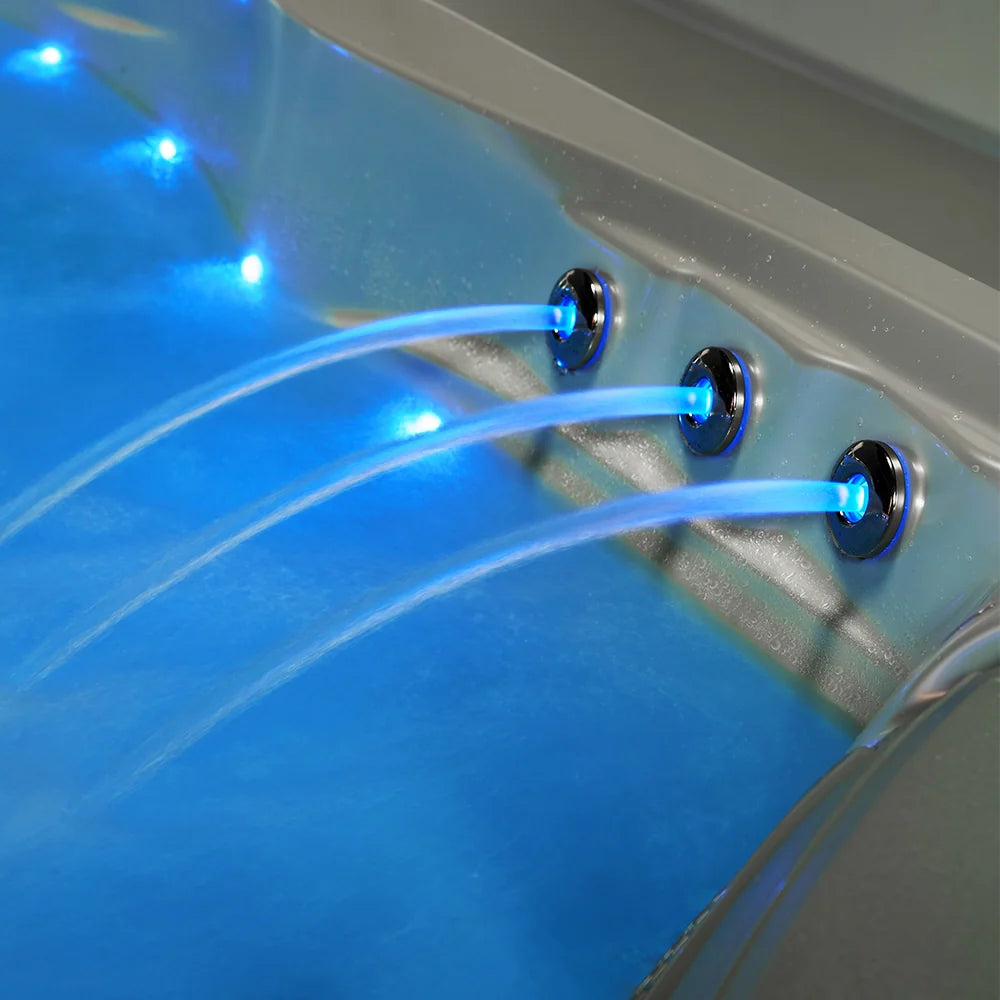 CenturaHeat Kilimanjaro Premium 3 Seater Spa Hot Tub – Compact Design, Complete Relaxation