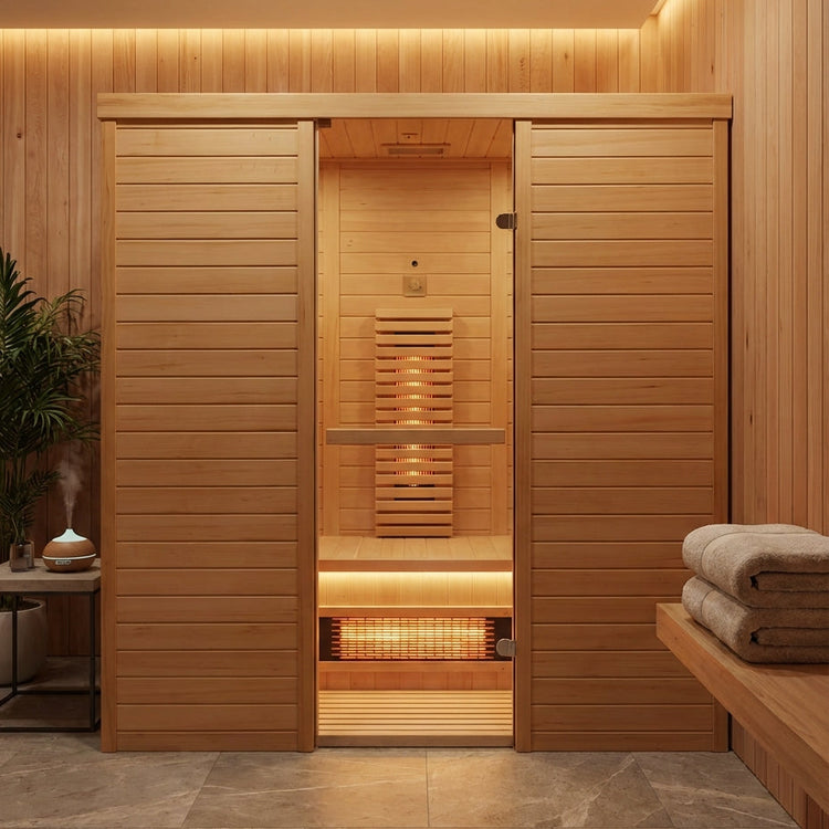 3 Person Full Spectrum Infrared Indoor Sauna by Centuraheat