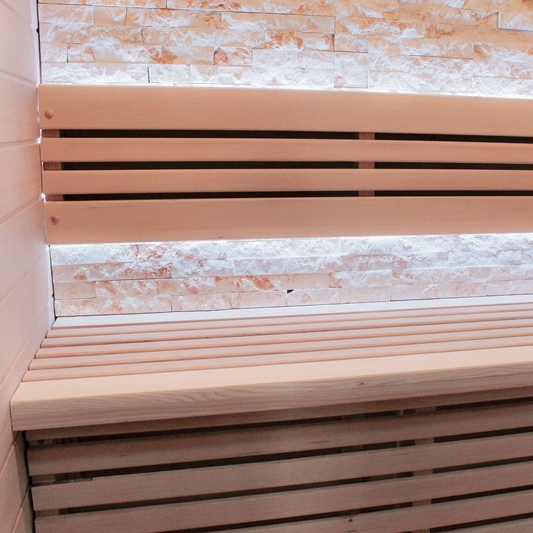 Double Bench Traditional Steam Indoor Sauna by Centuraheat