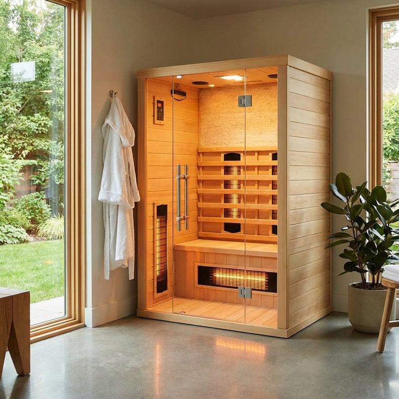 Luxury 2 Person Infrared Indoor Sauna by Centuraheat