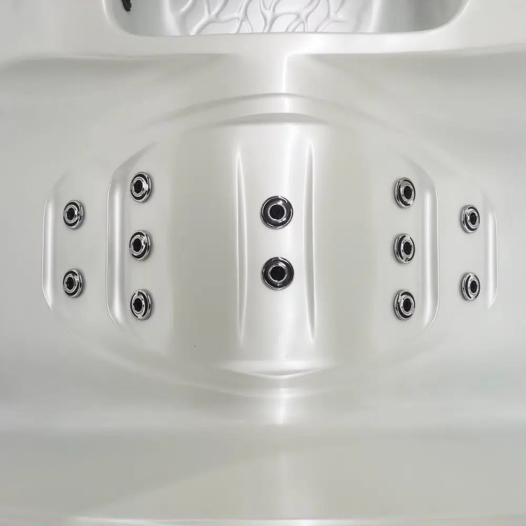 Triglav Luxury 3-4 Seater Spa Hot Tub – White Pearlescent