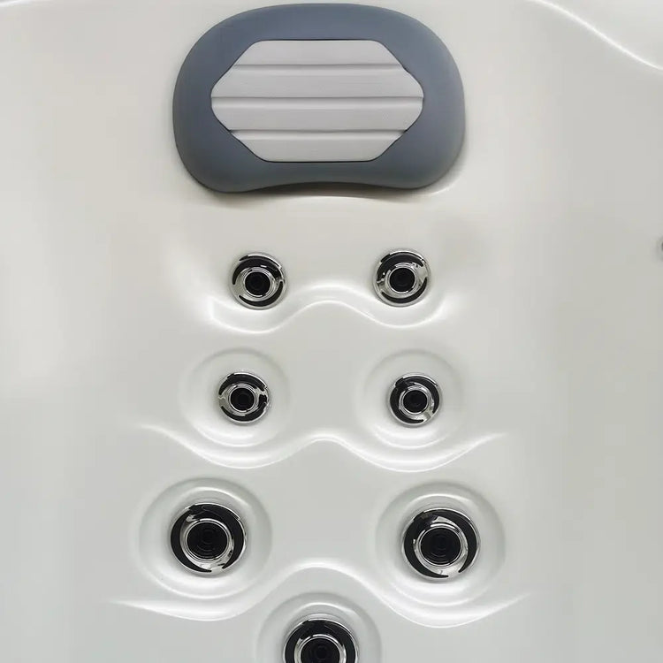 Triglav Luxury 3-4 Seater Spa Hot Tub – White Pearlescent