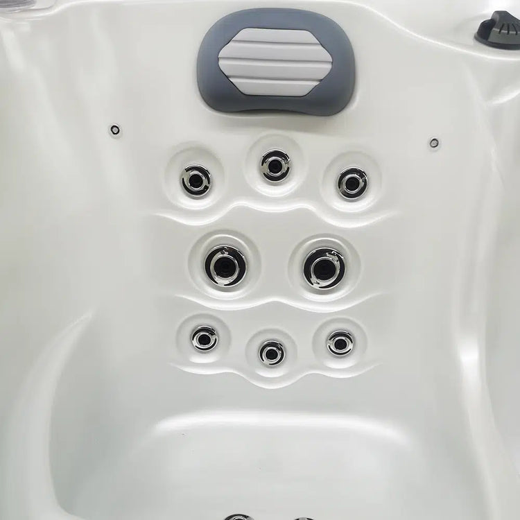 Triglav Luxury 3-4 Seater Spa Hot Tub – White Pearlescent