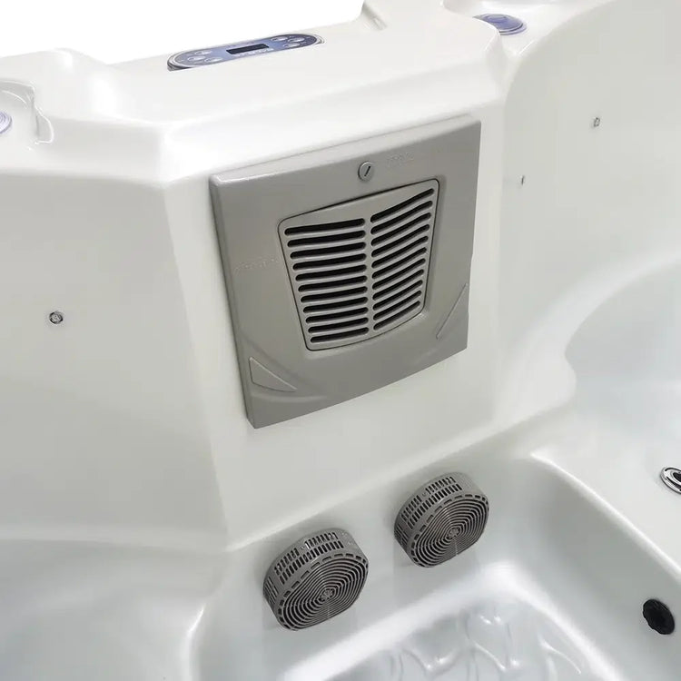 Triglav Luxury 3-4 Seater Spa Hot Tub – White Pearlescent
