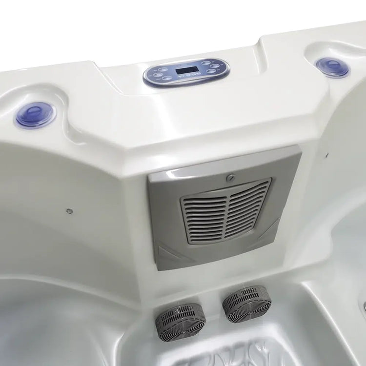 Triglav Luxury 3-4 Seater Spa Hot Tub – White Pearlescent