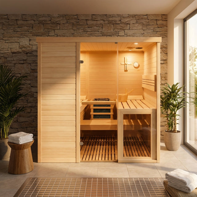 2-3 Person Traditional Steam Relax Indoor Sauna by Centuraheat