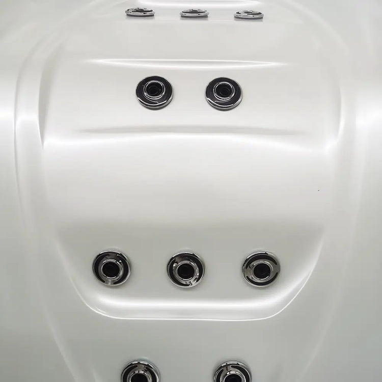 Triglav Luxury 3-4 Seater Spa Hot Tub – White Pearlescent