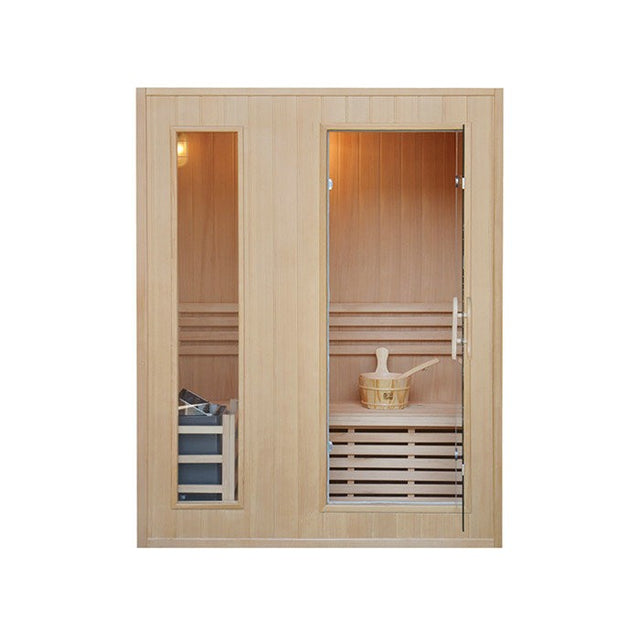 Traditional Steam 3 Person Indoor Sauna by Centuraheat