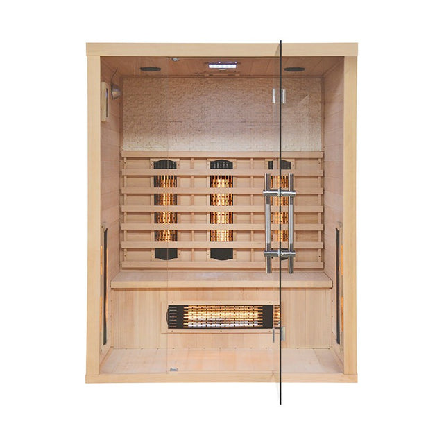 3 Person Red Infrared Indoor Sauna by Centuraheat