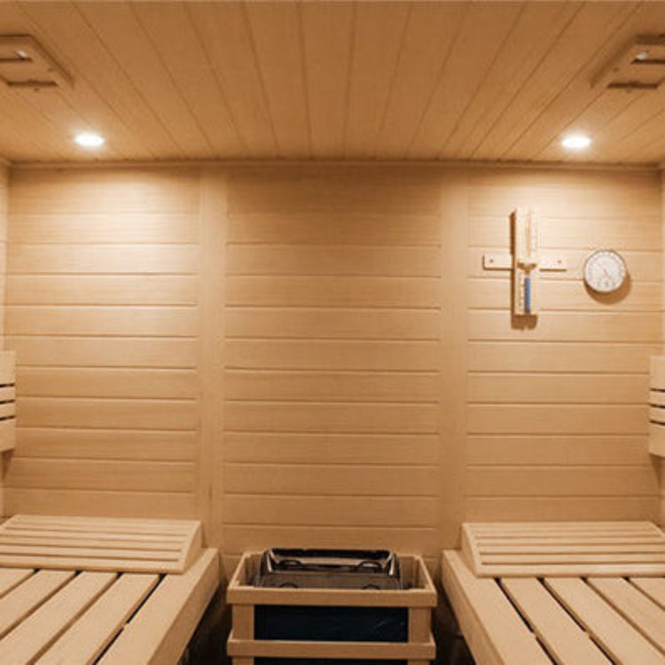 2-3 Person Traditional Steam Relax Indoor Sauna interior