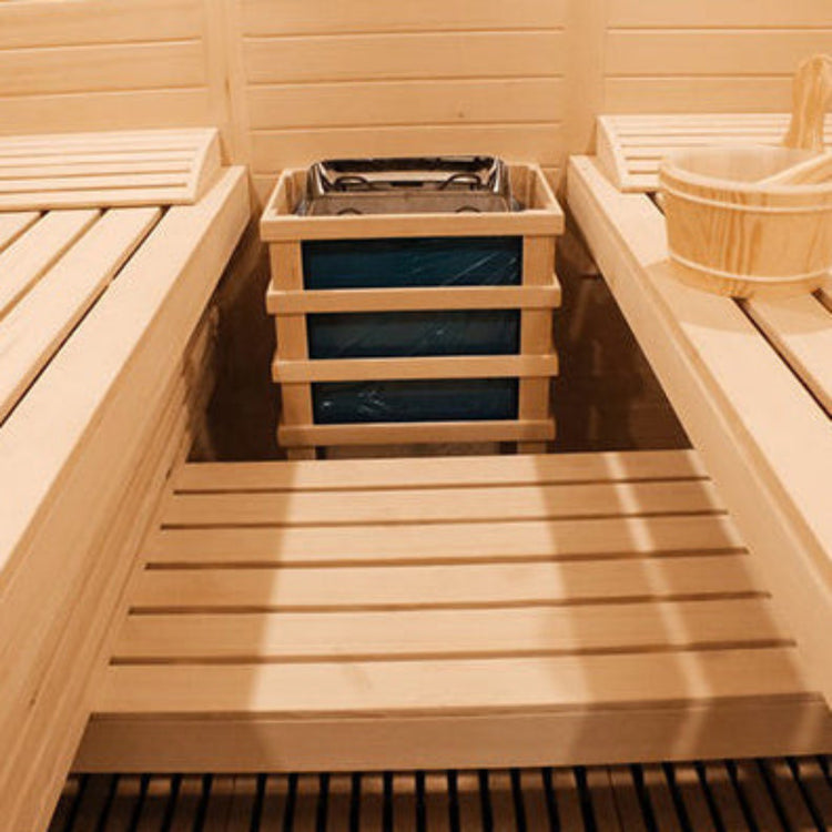 2-3 Person Traditional Steam Relax Indoor Sauna benches