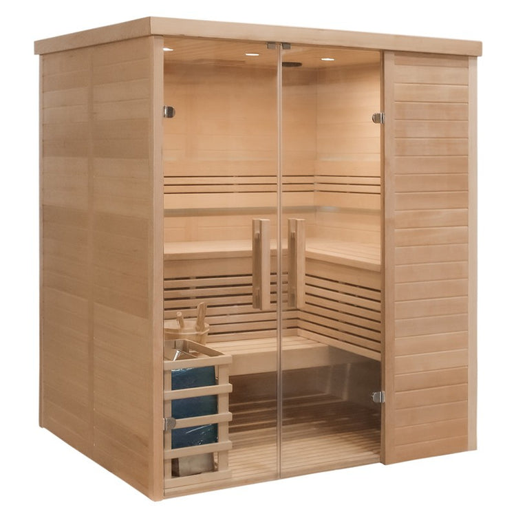 3 Person Traditional Relax Indoor Sauna by Centuraheat