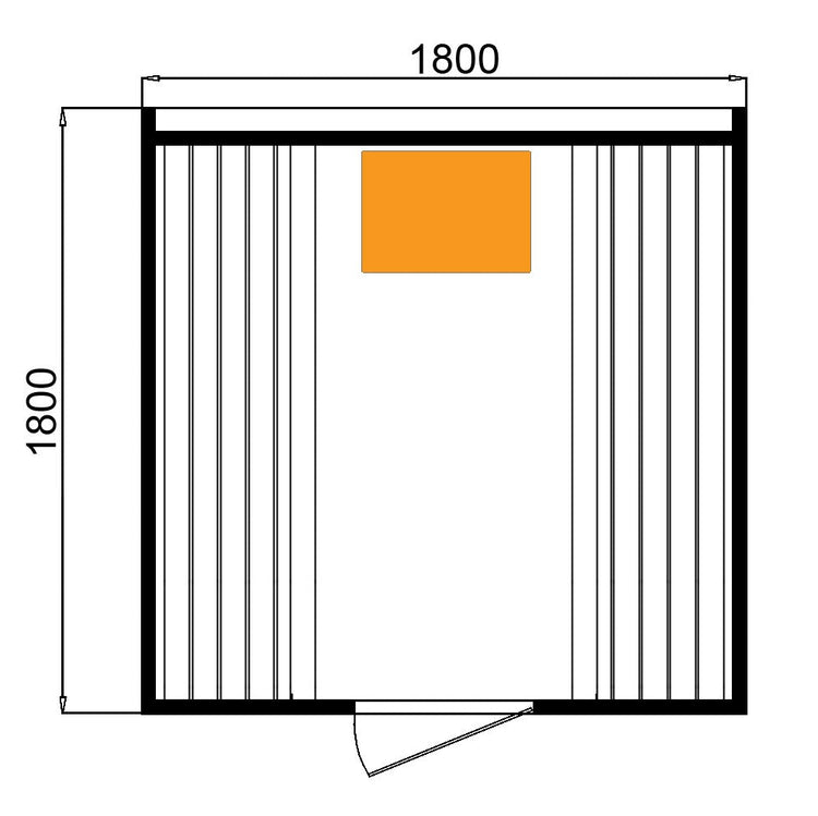 4-6 Person Outdoor Wood Barrel Sauna by Centuraheat