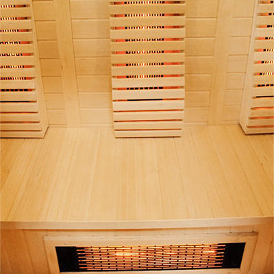 3 Person Full Spectrum Infrared Indoor Sauna by Centuraheat