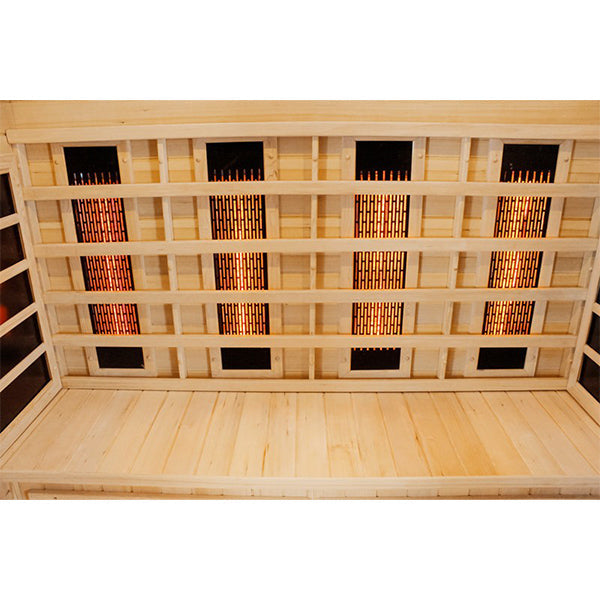 CenturaHeat 4 Person Full Spectrum Infrared Indoor Sauna