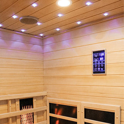 4 Person Full Spectrum Infrared Indoor Sauna by Centuraheat