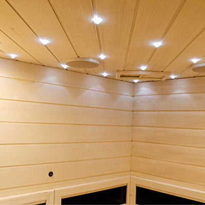 2-3 Person Diamond Corner Indoor Sauna by Centuraheat