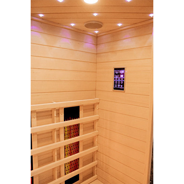 CenturaHeat 4-5 Person Diamond Corner Indoor Sauna - 3500W
