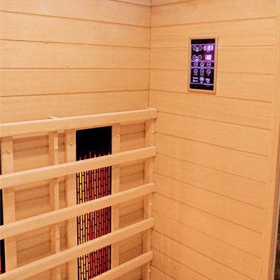 4-5 Person Diamond Corner Indoor Sauna by Centuraheat - 3500W