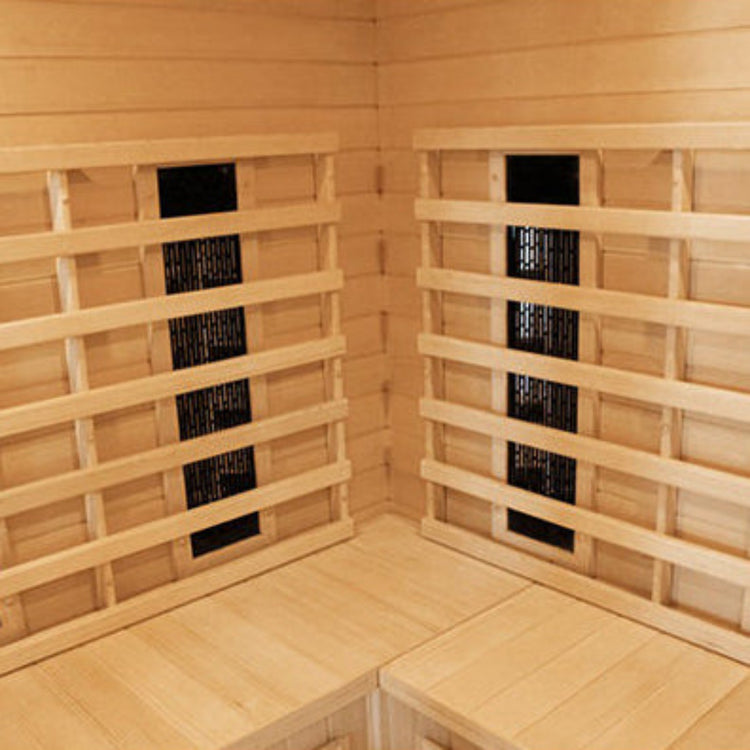 4-5 Person Diamond Infrared Corner Indoor Sauna