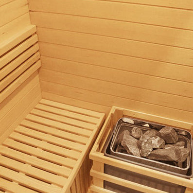 Traditional Steam 3 Person Indoor Sauna by Centuraheat