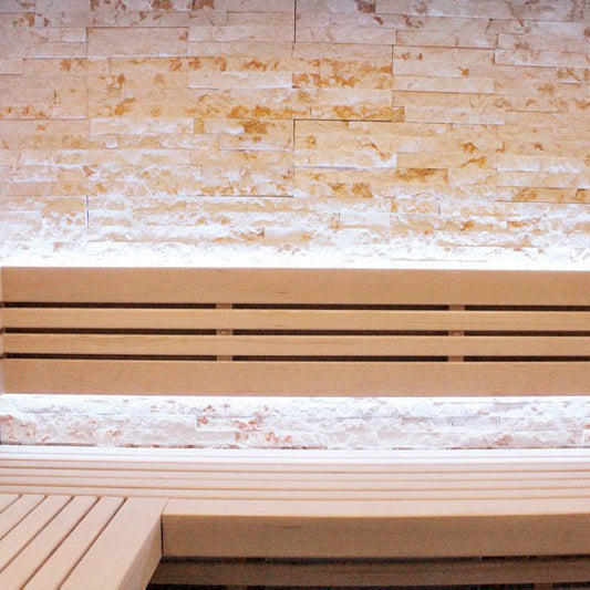 Luxury Steam Traditional Indoor Sauna with Glass Door by Centuraheat