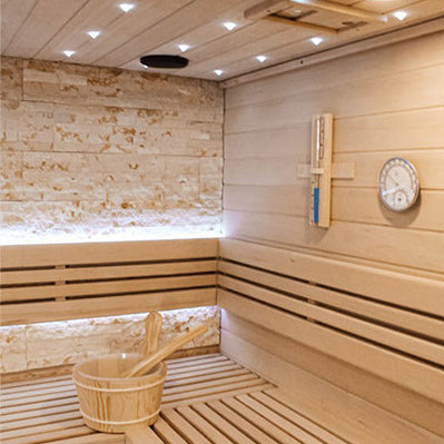 Luxury Traditional Steam 5-6 Person Indoor Sauna by Centuraheat