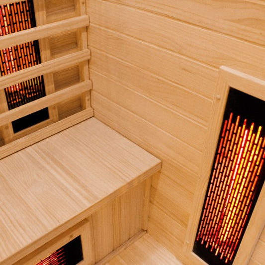 3 Person Infrared Rejuvenation Indoor Sauna by Centuraheat