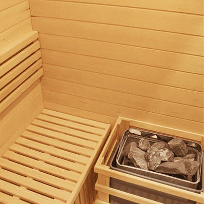 Traditional Steam Double 2 Person Indoor Sauna by Centuraheat