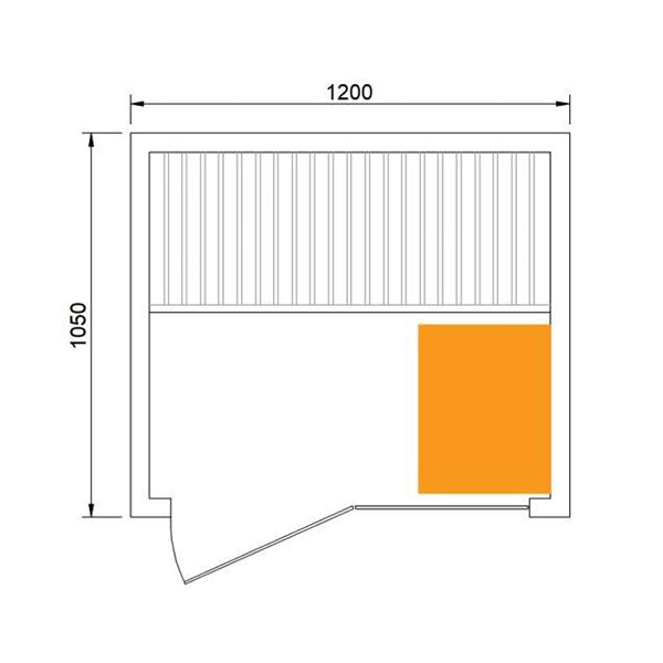 Traditional Steam Double 2 Person Indoor Sauna by Centuraheat