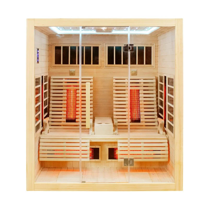 CenturaHeat 2 Person Infrared Light Relax Indoor Sauna
