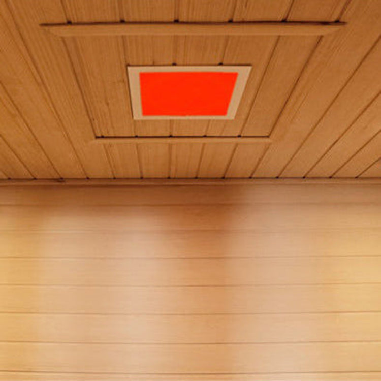 4 Person White Steam Outdoor Sauna ceiling
