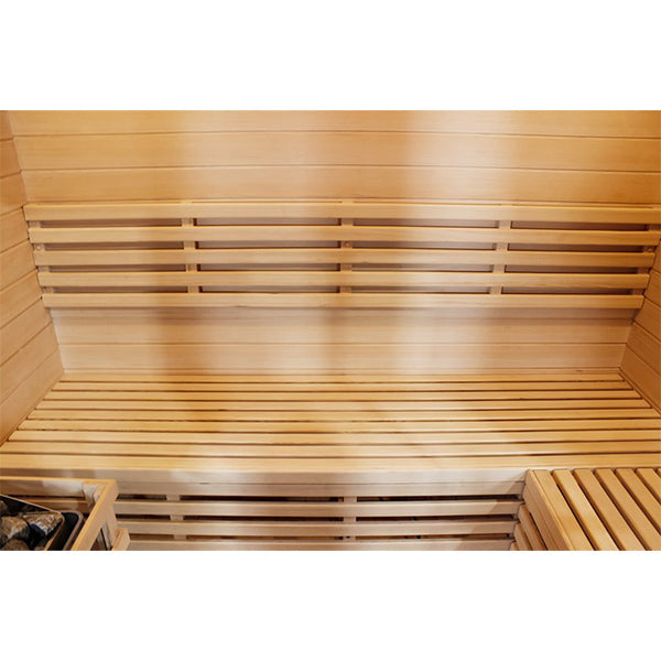 CenturaHeat 4 Person White Outdoor Sauna
