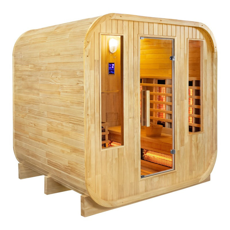 4-6 Person Outdoor Cube Sauna by Centuraheat