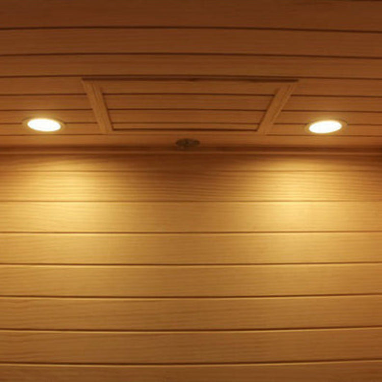 2 Person Outdoor Steam Sauna House wooden ceiling