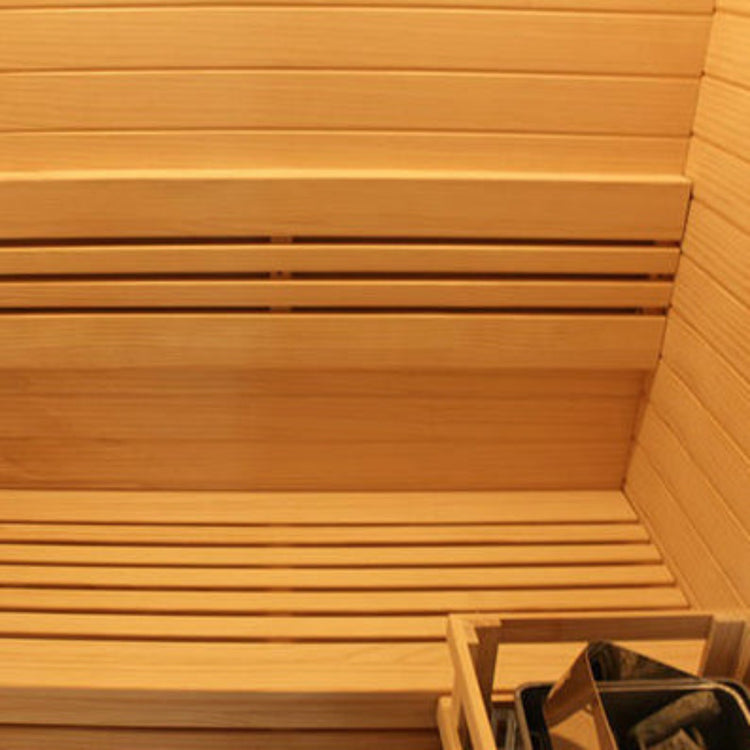 Outdoor Steam Sauna House benches