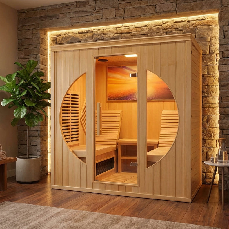 2 Person Infrared Relax Indoor Sauna by Centuraheat