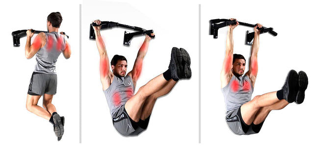 Wall Mounted Pull Up Bar for Upper Body Training