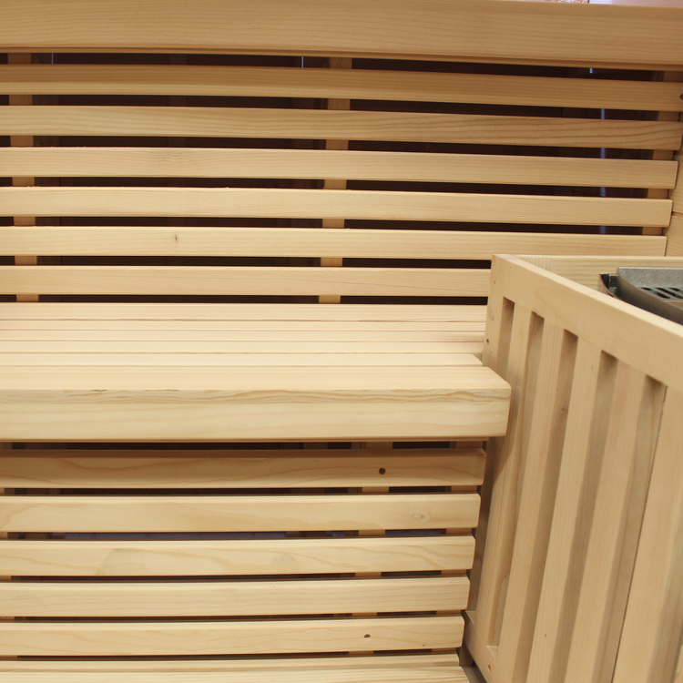 Luxury Steam Traditional Indoor Sauna with Glass Door by Centuraheat