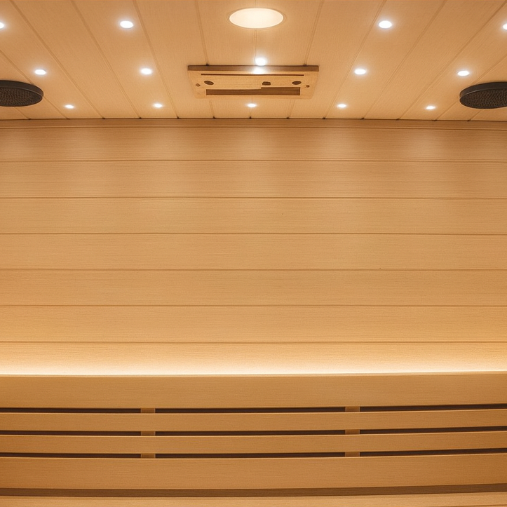 Luxury 3-4 Person Steam Indoor Sauna by Centuraheat