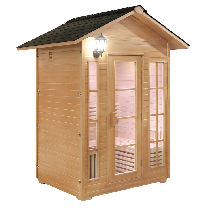 3 Person Outdoor Dry Sauna by Centuraheat