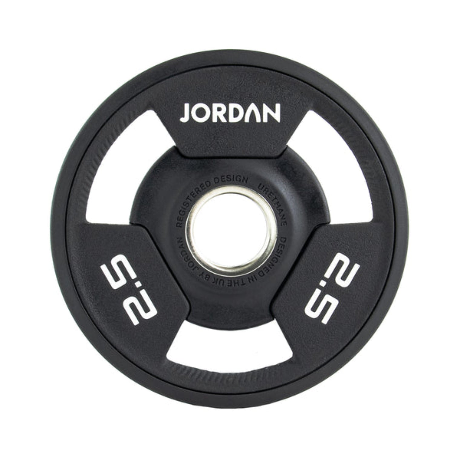 JORDAN® Urethane Tri-Grip Olympic Plates - NEW DESIGN