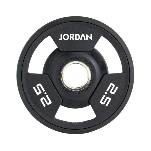 JORDAN® Urethane Tri-Grip Olympic Plates - NEW DESIGN