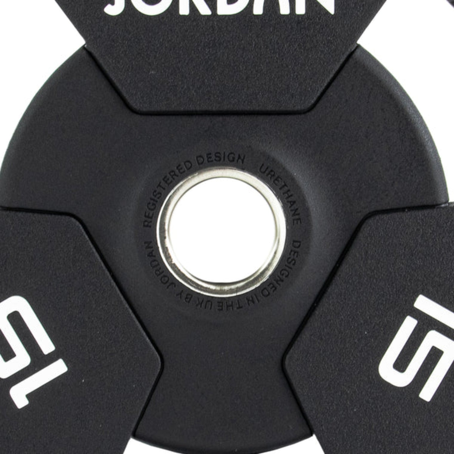JORDAN® Urethane Tri-Grip Olympic Plates - NEW DESIGN