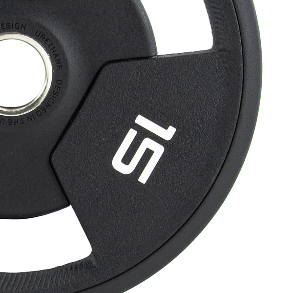 JORDAN® Urethane Tri-Grip Olympic Plates - NEW DESIGN
