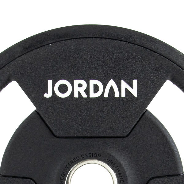JORDAN® Urethane Tri-Grip Olympic Plates - NEW DESIGN
