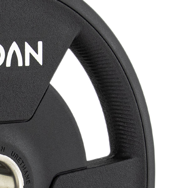JORDAN® Urethane Tri-Grip Olympic Plates - NEW DESIGN