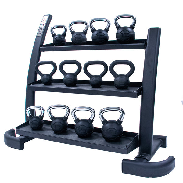 JORDAN® Kettlebell Rack (3 tier) | Jordan Fitness | Commercial Gym Equipment & Gym Design